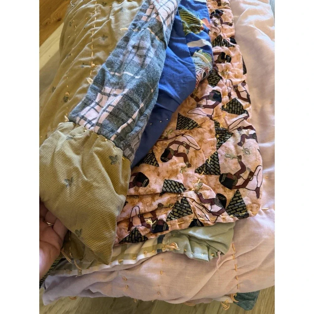 Giant Vintage Patchwork‎ Quilt Indian